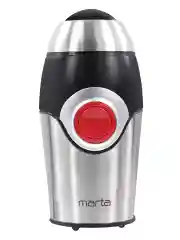 Черный кофемолка электрическая MARTA MT-2169 кофемолка нерж. сталь,ИМПУЛЬСНЫЙ режим