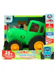 Развивающая игрушка-каталка УМКА Синий Трактор, 12 х 10 х 6 см