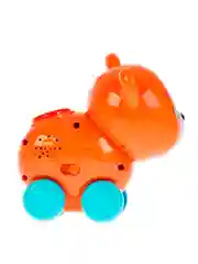 Развивающая музыкальная игрушка УМКА Каталка-мишка, 8 х 15 х 6 см