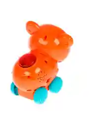 Развивающая музыкальная игрушка УМКА Каталка-мишка, 8 х 15 х 6 см