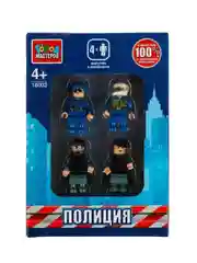 Набор фигурок Город мастеров из серии Полиция, 4 фигурки