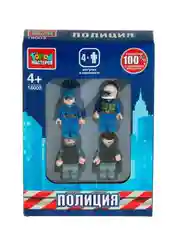 Набор фигурок Город мастеров из серии Полиция, 4 фигурки