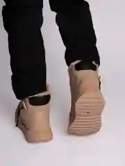 Бежевый ботинки для мальчиков зимние, 33-38
