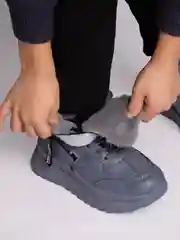 Серый ботинки для мальчиков зимние, 33-38