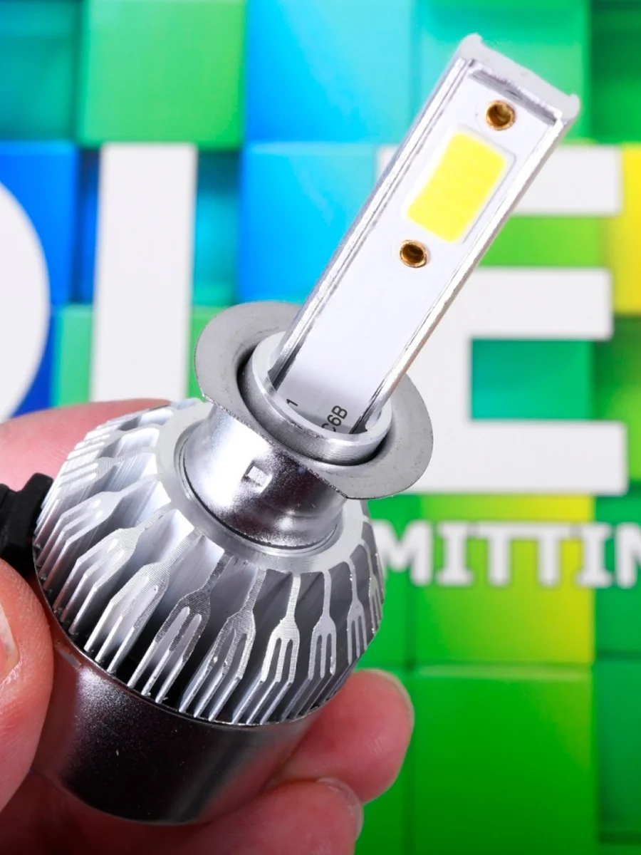 Лампы светодиодные LED C6  H1,H3,H4,H7,H8,H10,H11,H16,H27
