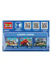 Игрушка Город мастеров Конструктор ПОЛИЦЕЙСКИЙ ДЖИП с человечком
