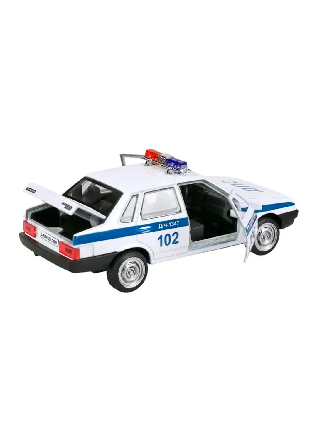 Инерционная металлическая модель ТехноПарк Lada 21099 Спутник, 12 см