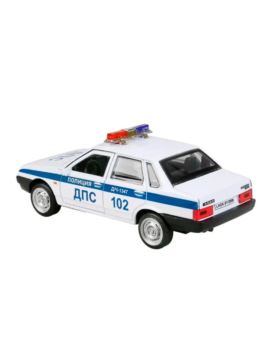 Инерционная металлическая модель ТехноПарк Lada 21099 Спутник, 12 см
