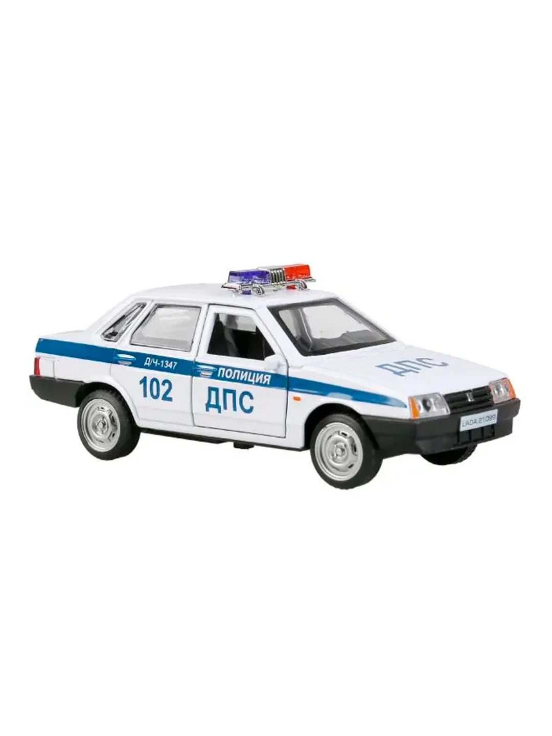 Инерционная металлическая модель ТехноПарк Lada 21099 Спутник, 12 см