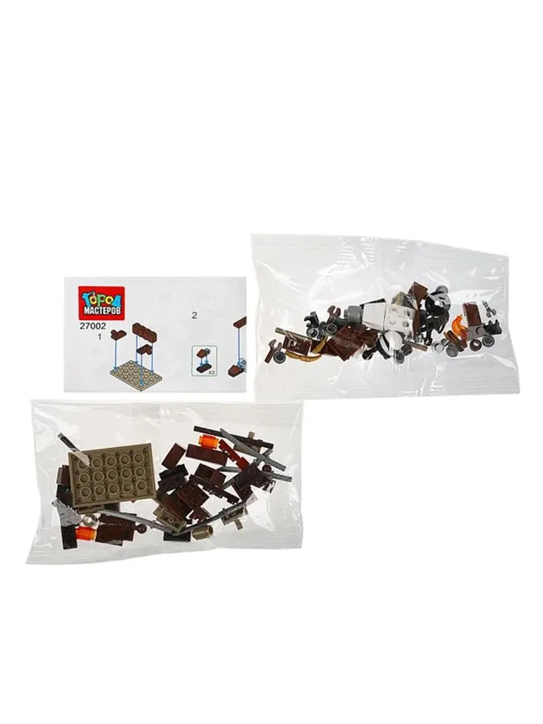 Конструктор Город мастеров Самураи, 101 деталь, 4 +