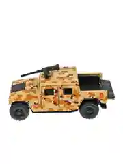 Металлическая модель ТехноПарк Военный внедорожник, 12 см
