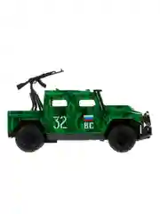 Металлическая модель ТехноПарк Военный внедорожник, 12 см