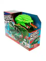 Автотрек со змеей Технопарк Road Racing, пластик