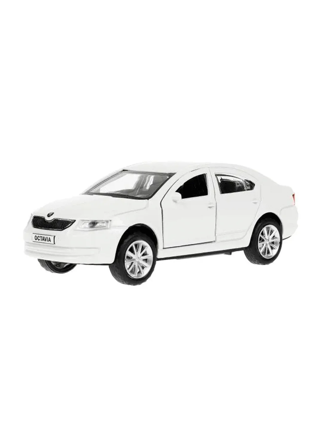 Инерционная металлическая модель Технопарк Skoda Octavia, 12 см