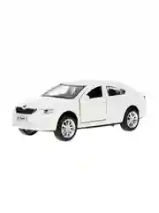 Инерционная металлическая модель Технопарк Skoda Octavia, 12 см