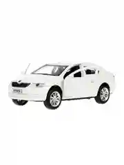 Инерционная металлическая модель Технопарк Skoda Octavia, 12 см