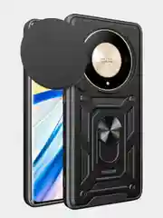 Черный чехол противоударный kick с защитой камеры для Honor X9B