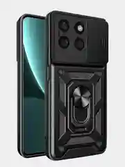 Черный чехол противоударный kick с защитой камеры для Honor X8B