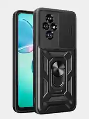Черный чехол противоударный kick с защитой камеры для Honor 200