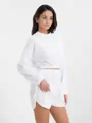 Пижама женская, кофта с длинным рукавом и шорты