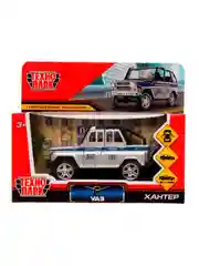 Металлическая инерционная модель ТехноПарк УАЗ Hunter. Полиция, 11,5 см