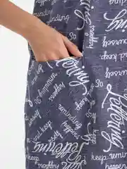 Индиго туника женская, легкая,  LILIANS