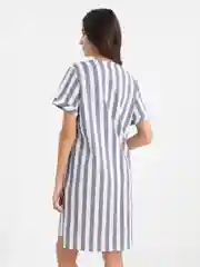 Индиго туника женская, легкая,  LILIANS