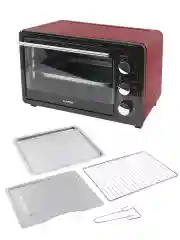 Черный духовой шкаф LUMME LU-EO1715B / 1800 Вт/ Объем: 30 л/ 4 нагревательных элемента/ 4 режима
