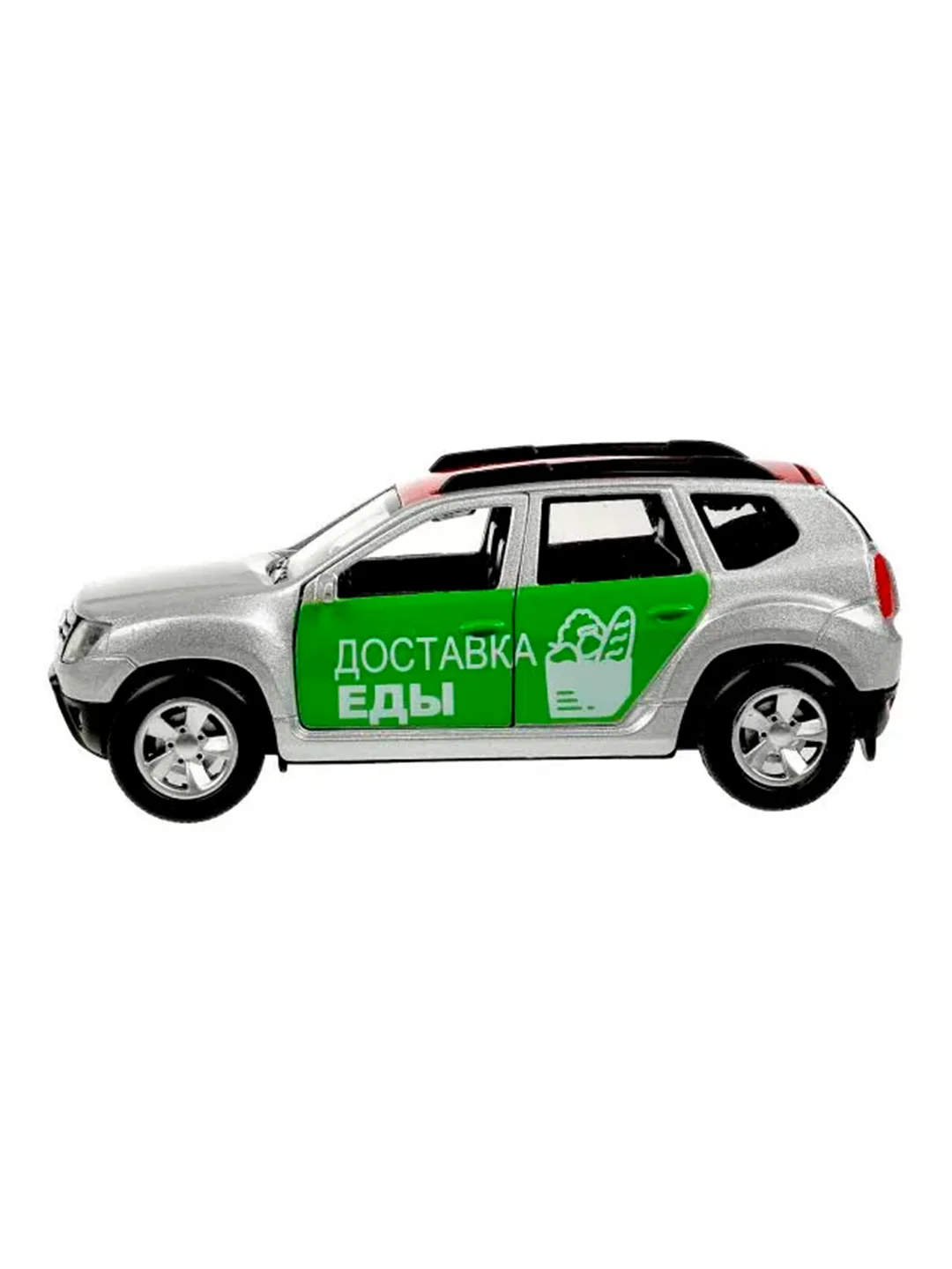 Металлическая модель Технопарк "Renault Duster. Доставка", 12 см
