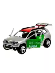 Металлическая модель Технопарк "Renault Duster. Доставка", 12 см