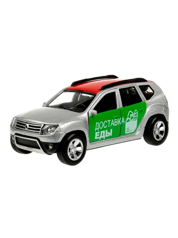 Металлическая модель Технопарк "Renault Duster. Доставка", 12 см