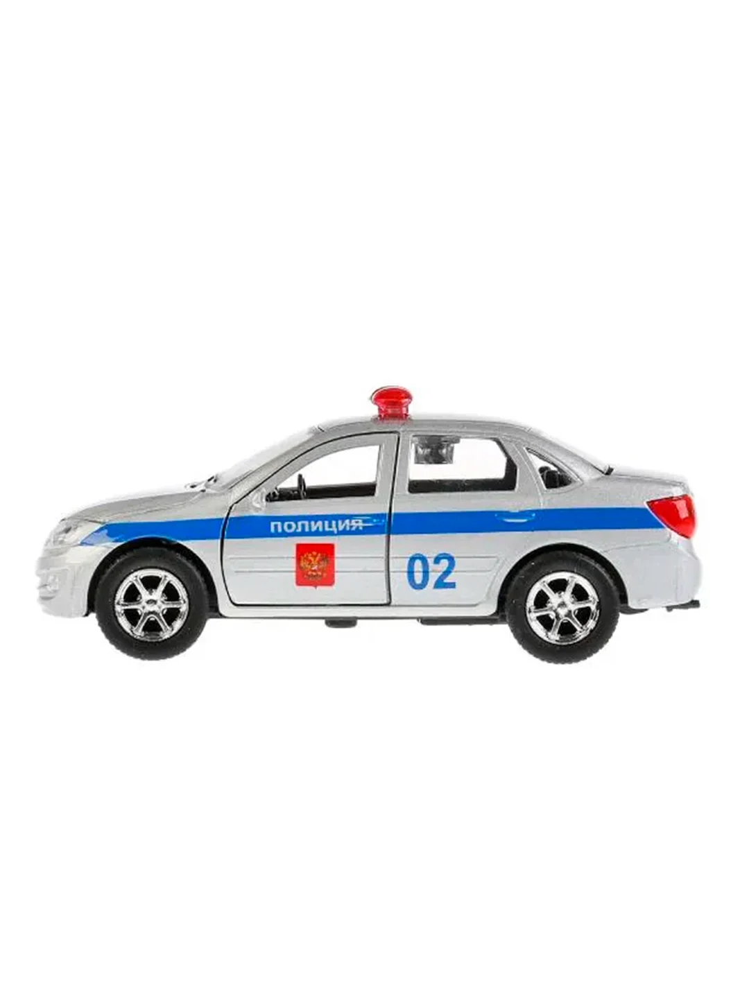 Машина металлическая Технопарк "LADA granta. Полиция", 12 см