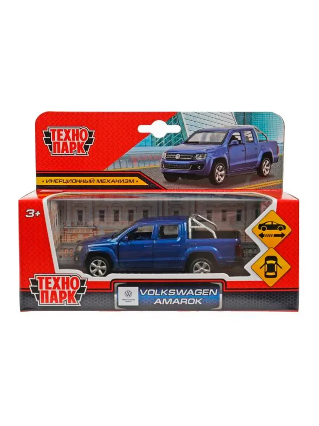 Металлическая модель Технопарк Volkswagen Amarok, 11,4 см