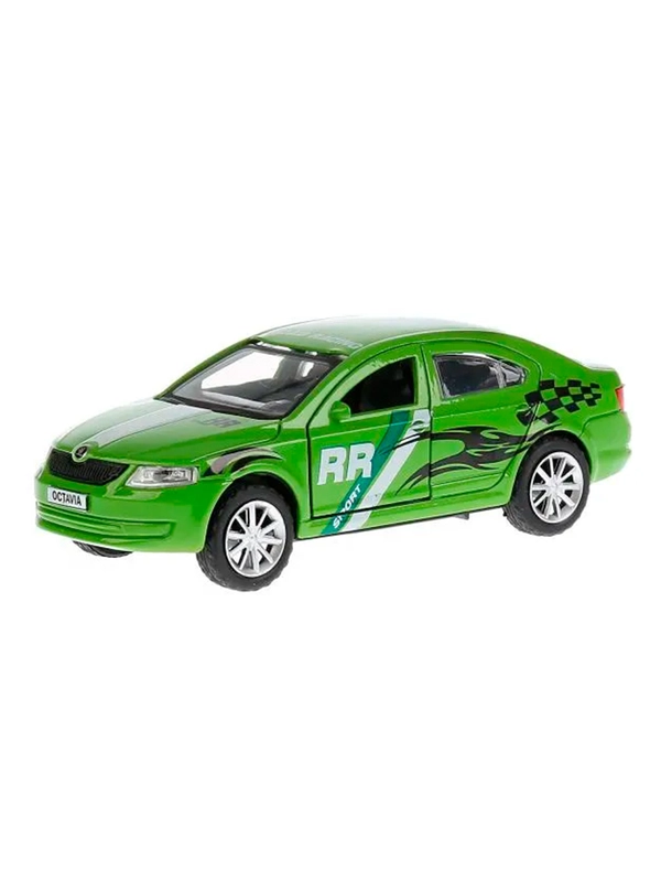 Металлическая модель Технопарк "Skoda Octavia. Спорт", длина 12 см