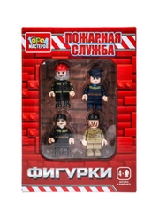 Набор фигурок Город мастеров Пожарные, 4 фигурки