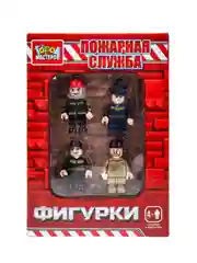 Набор фигурок Город мастеров Пожарные, 4 фигурки