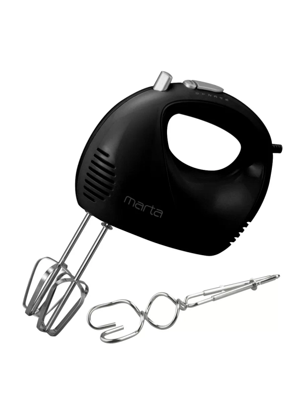 Миксер ручной MARTA MT-MX4901A черный жемчуг
