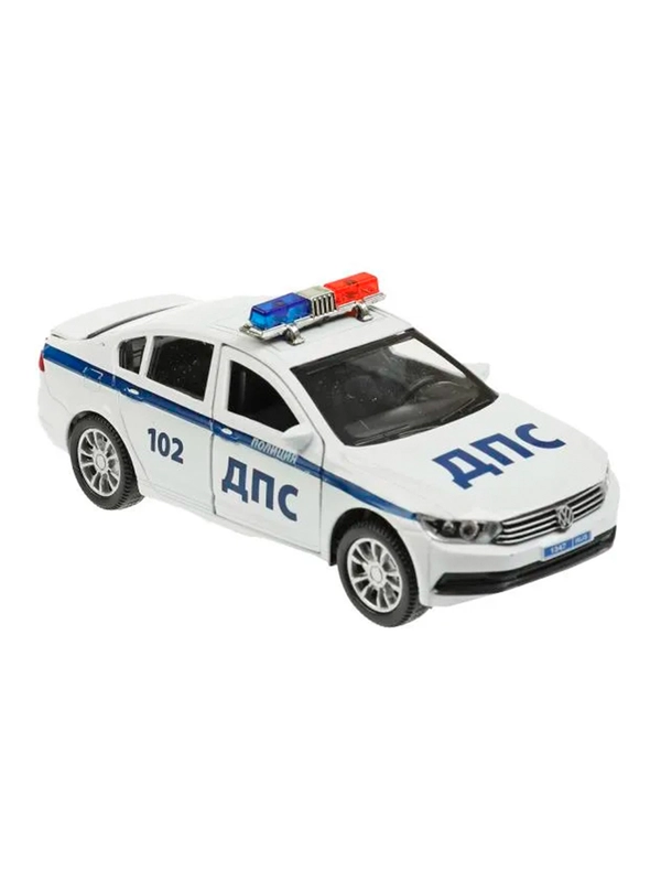 Металлическая модель ТехноПарк Volkswagen Passat. Полиция, 12 см