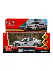 Металлическая модель ТехноПарк Volkswagen Passat. Полиция, 12 см