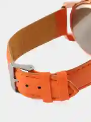 Оранжевый часы женские, наручные