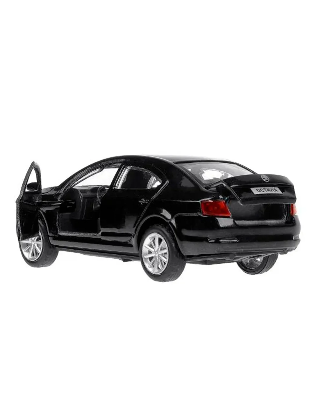 Инерционная металлическая модель ТехноПарк Skoda Octavia, 12 см