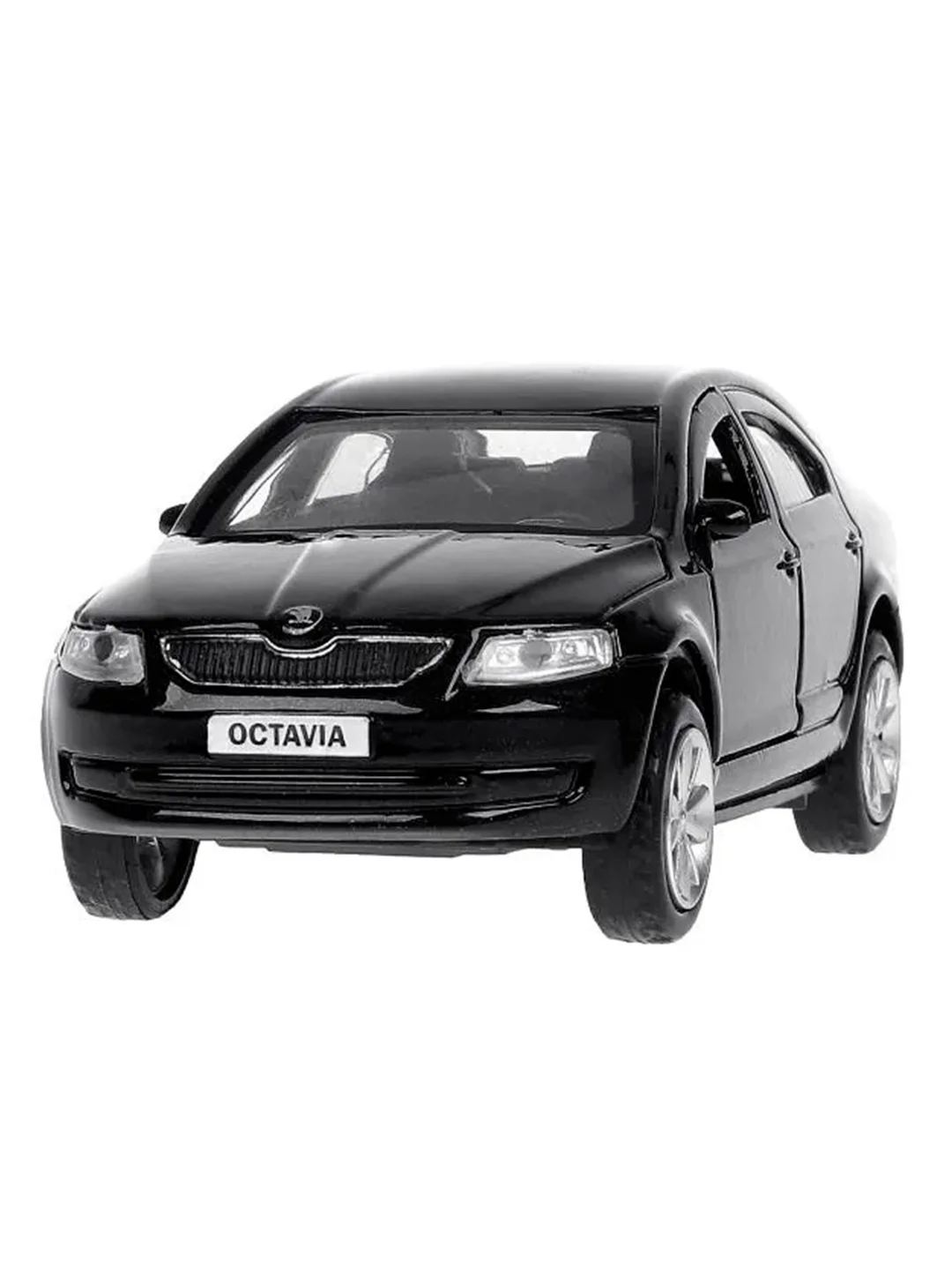 Инерционная металлическая модель ТехноПарк Skoda Octavia, 12 см