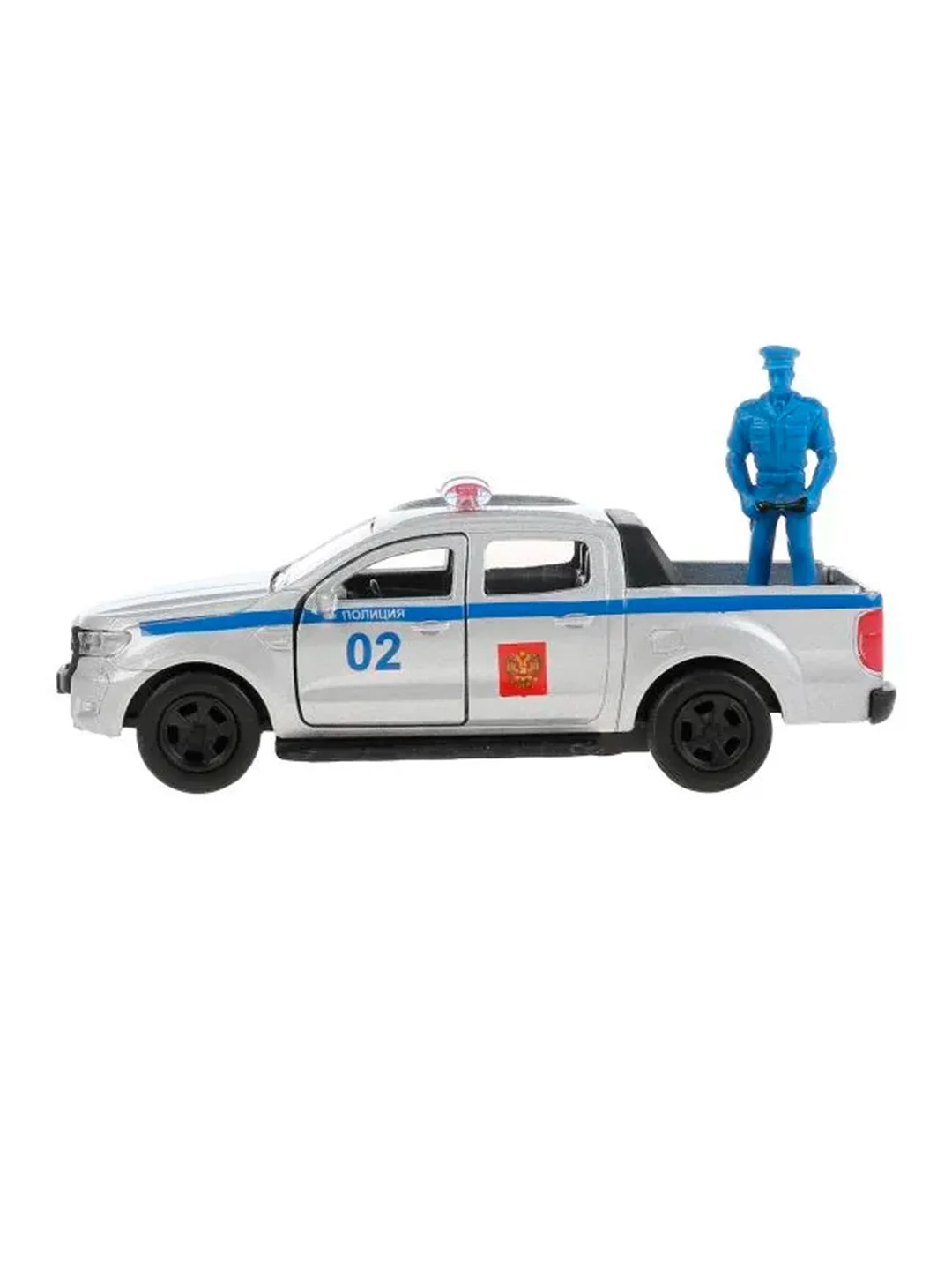 Металлическая модель ТехноПарк Ford Ranger. Полиция, 12 см