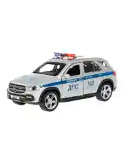 Инерционная металлическая модель Mercedes-Benz Gle 2019. Полиция, 12 см