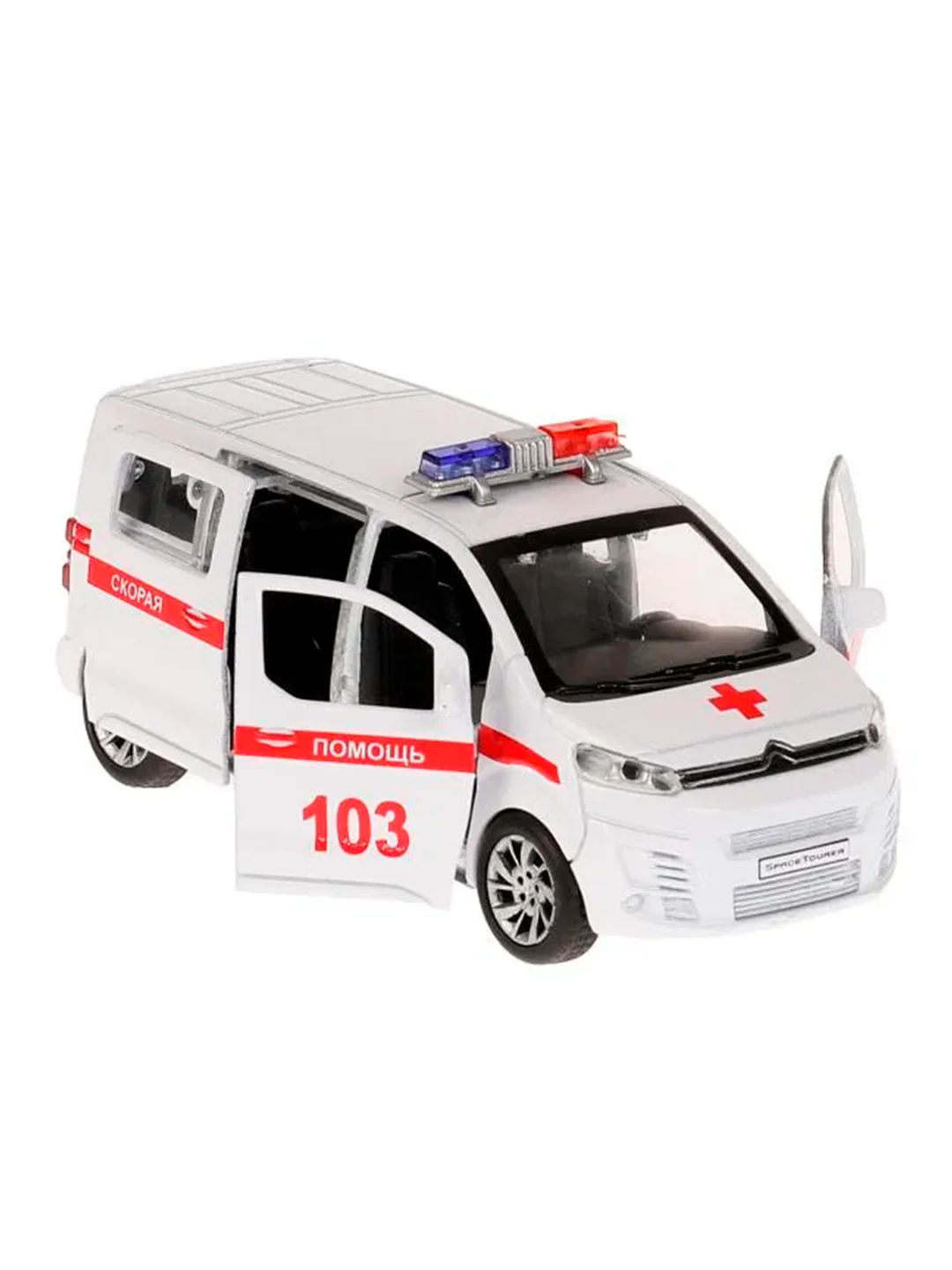 Металлическая модель Citroen Space Tourer. Скорая помощь, 12 см