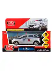 Металлическая модель Технопарк "LADA XRAY. Полиция", 12 см