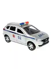 Металлическая модель Технопарк "LADA XRAY. Полиция", 12 см