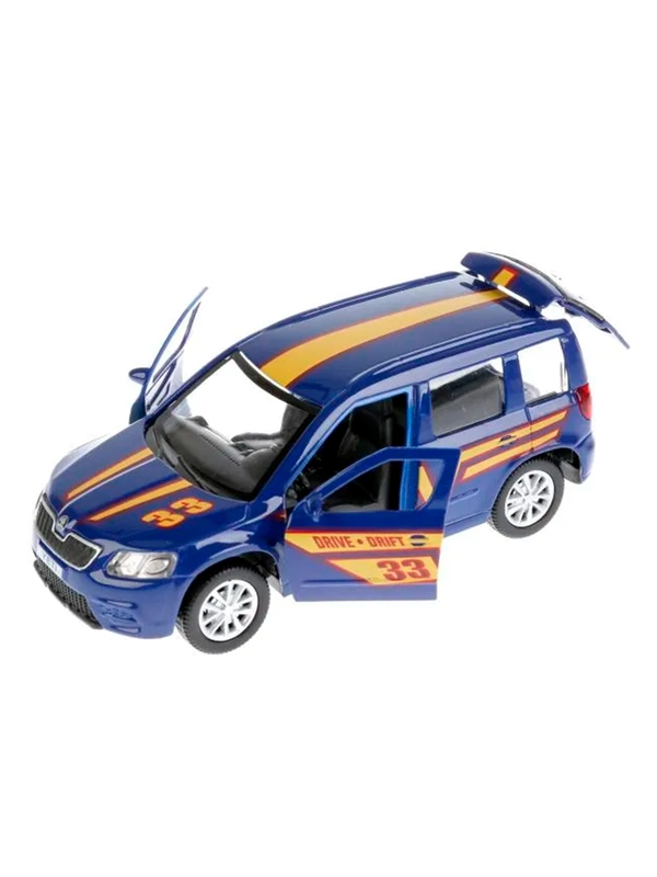 Машинка ТехноПарк "Skoda Yeti Спорт", 12 см