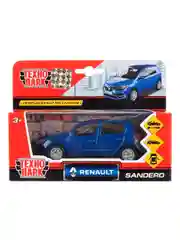 Коллекционная металлическая модель ТехноПарк RENAULT Sandero, 12 см