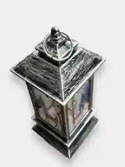 Серебряный новогодний фонарь, декор новый год, декор для дома, елочная игрушка